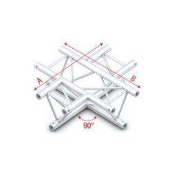 Milos Pro-30 driehoek truss kruis van 90º - 4 richtingen