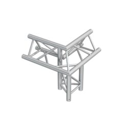 Retourdeal - BeamZ driehoek truss 90° 3-weg hoek P33-C31 - Apex up right