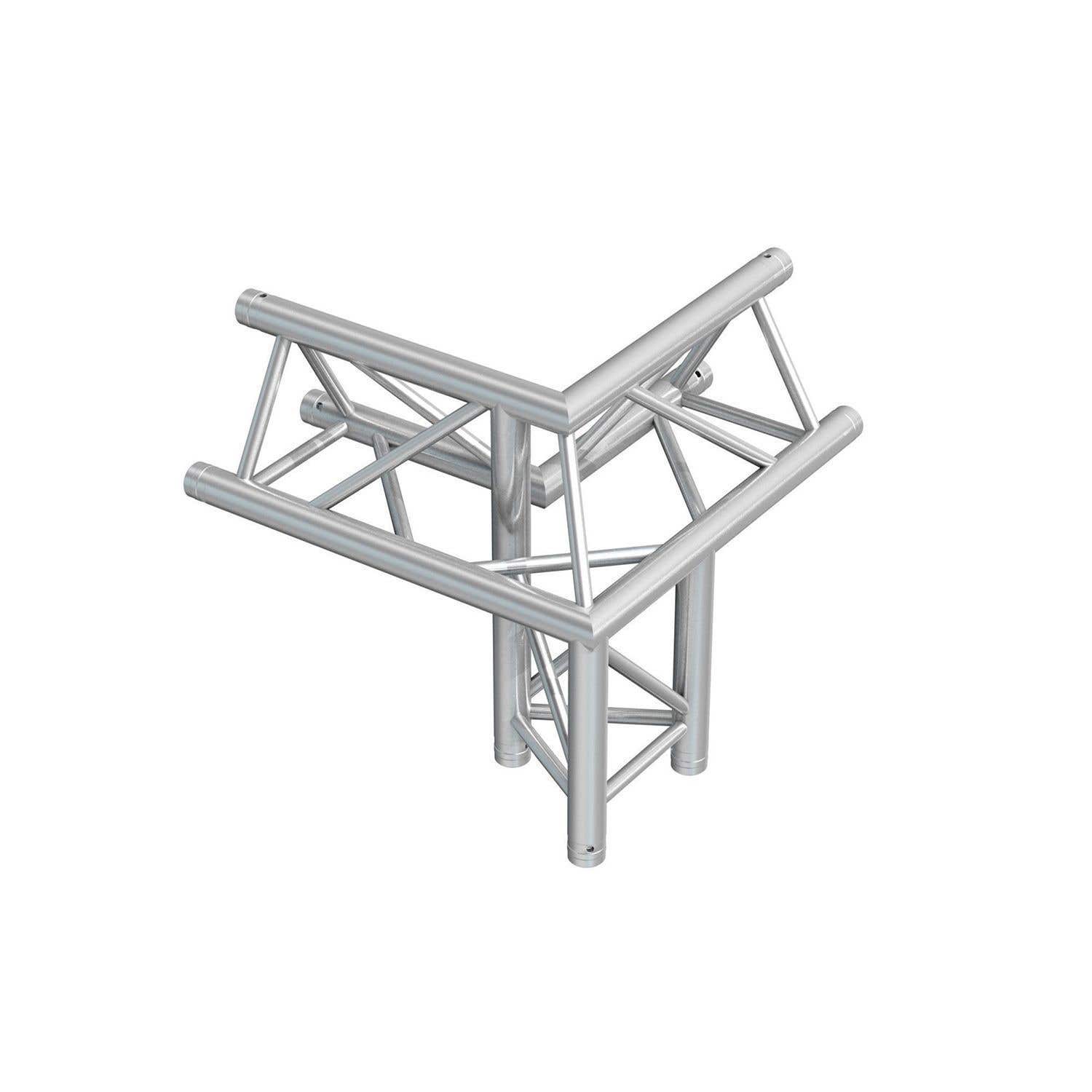 Retourdeal - BeamZ driehoek truss 90° 3-weg hoek P33-C31 - Apex up right