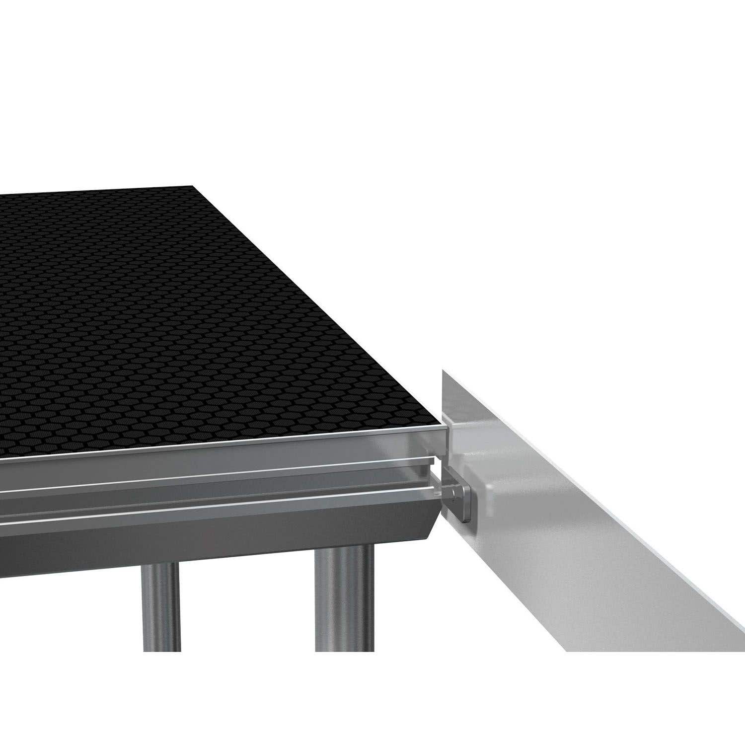 Retourdeal - Power Dynamics KICKBOARD100 afrokprofiel (97 cm, opstaande rand) - Afbeelding 2