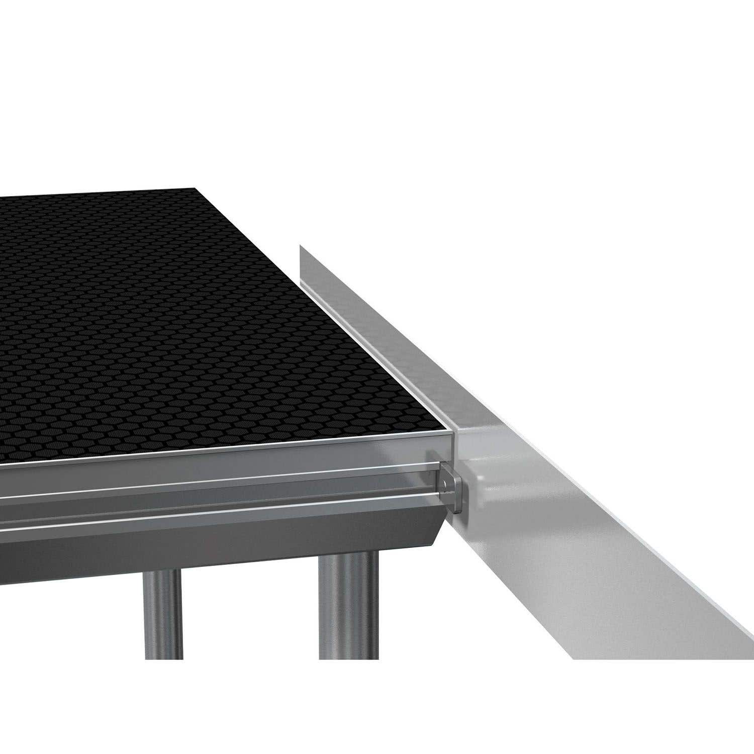 Retourdeal - Power Dynamics KICKBOARD100 afrokprofiel (97 cm, opstaande rand) - Afbeelding 4