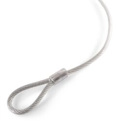 Retourdeal - BeamZ veiligheidskabel safety 1 95 mm 5mm 65kg draagkracht - Afbeelding 4